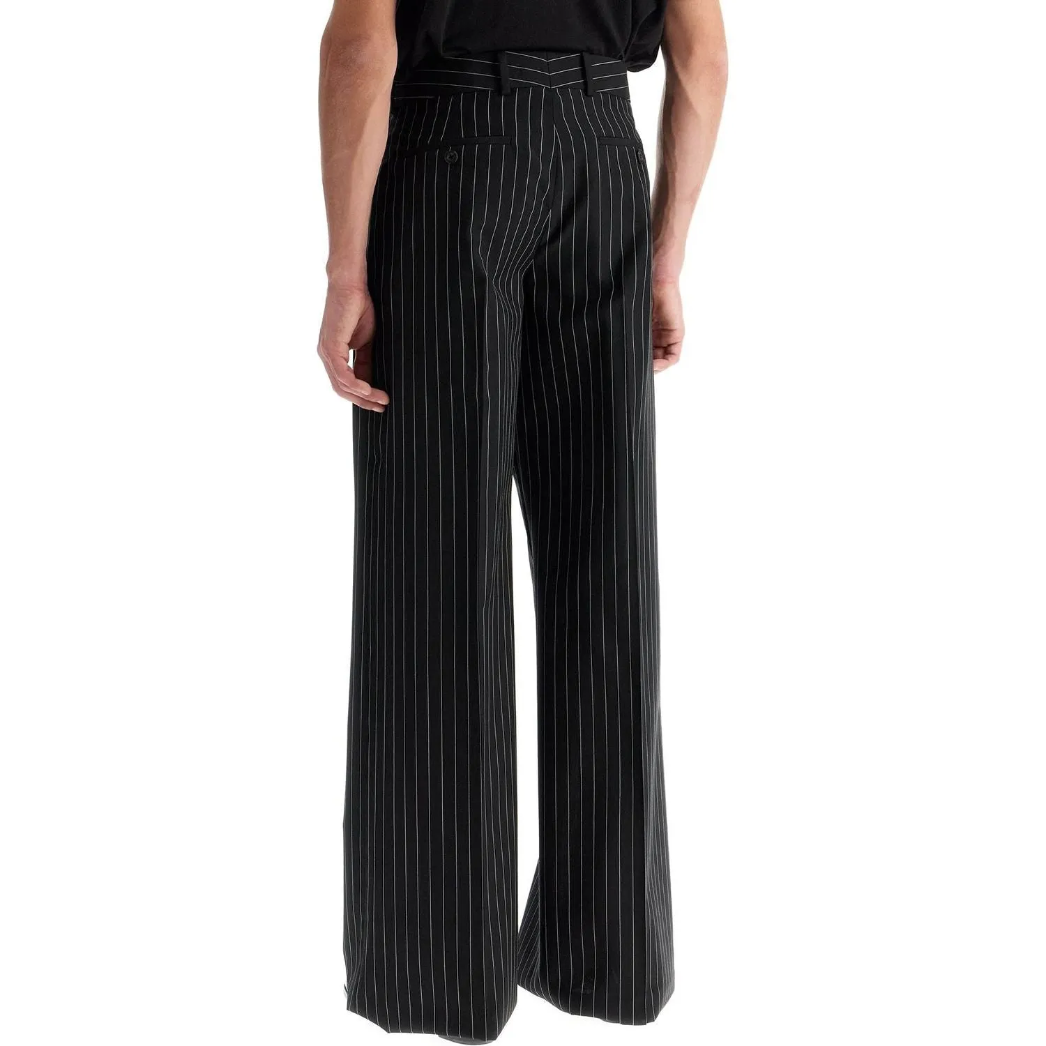 Alexander Mcqueen low-waisted pinstripe