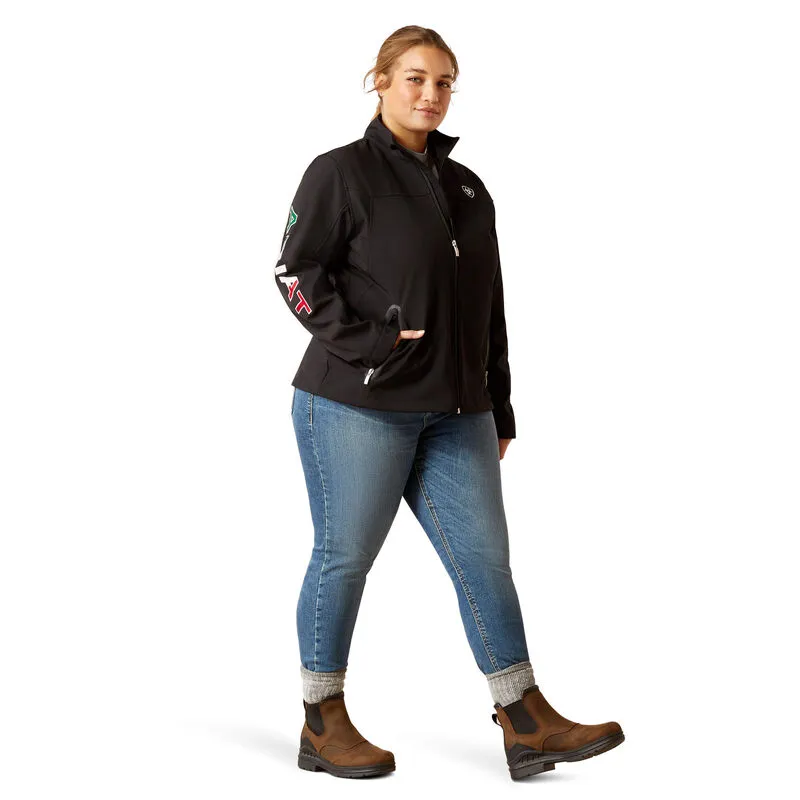 Ariat Ladies Classic Team Softshell MEXICO Jacket Style 10031428