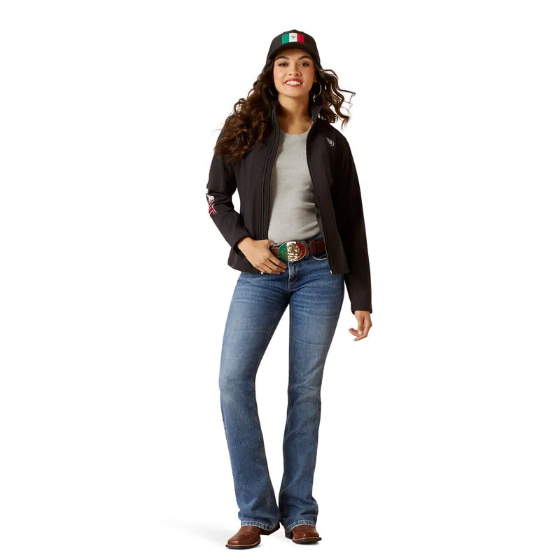 Ariat Ladies Classic Team Softshell MEXICO Jacket Style 10031428