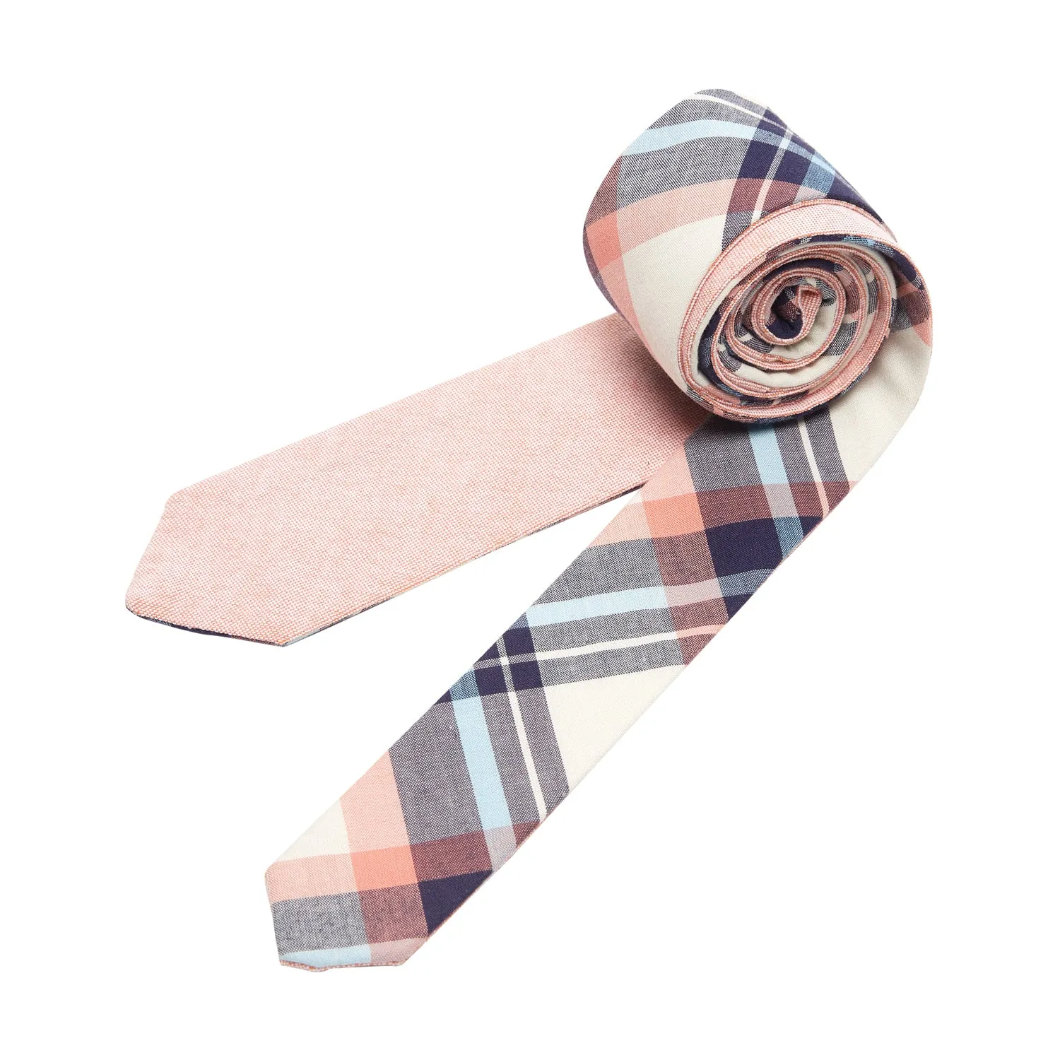 Bazooka Reversible Cotton Necktie