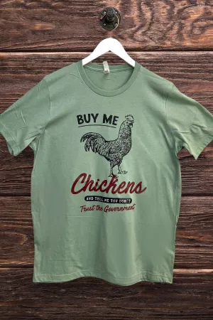 BC DTF BUY ME CHICKENS - SAGE