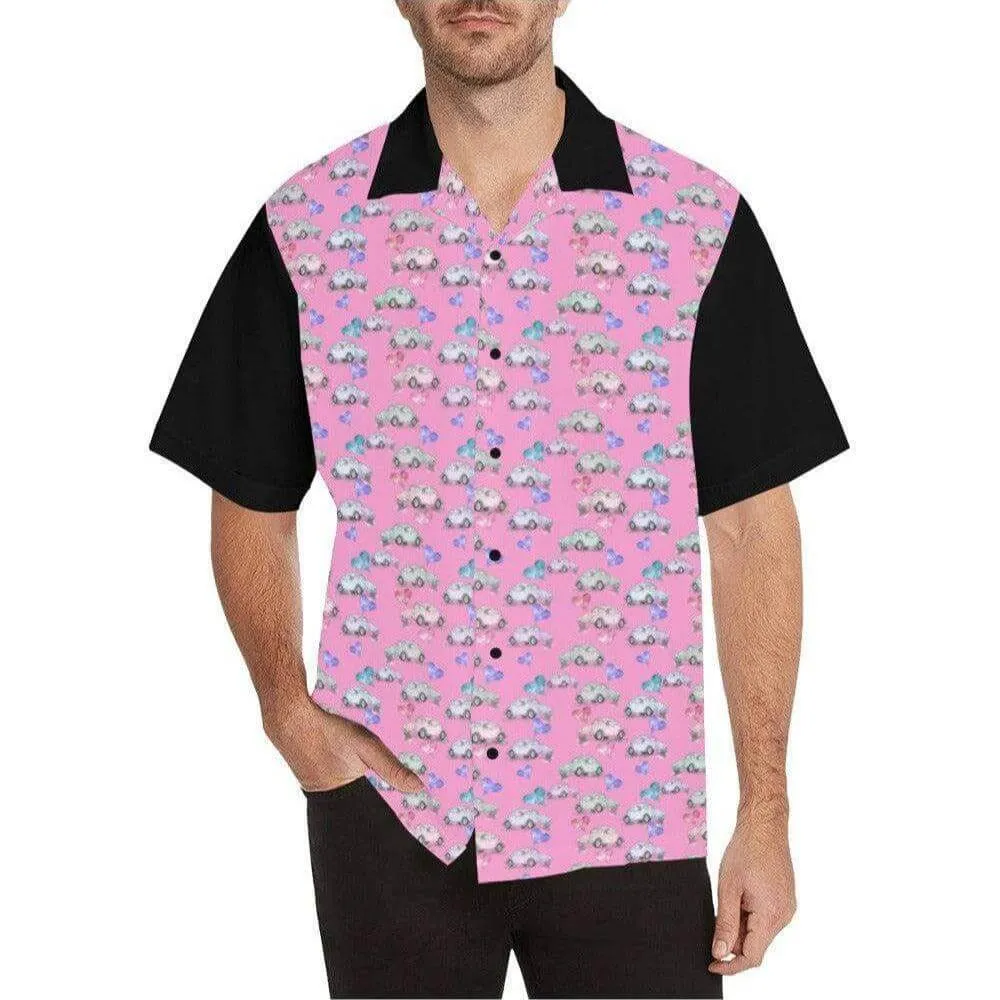 Beetle Hearts Button Up Shirt