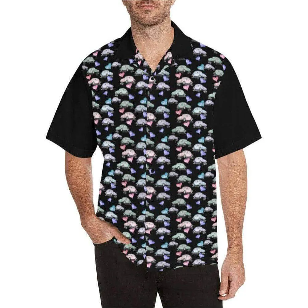 Beetle Hearts Button Up Shirt