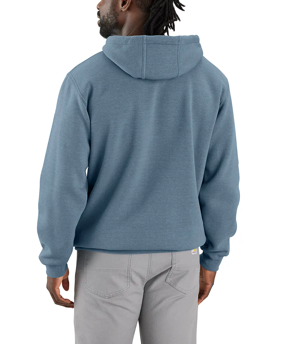 Carhartt Midweight Logo Hooded Sweatshirt - Thundercloud Heather