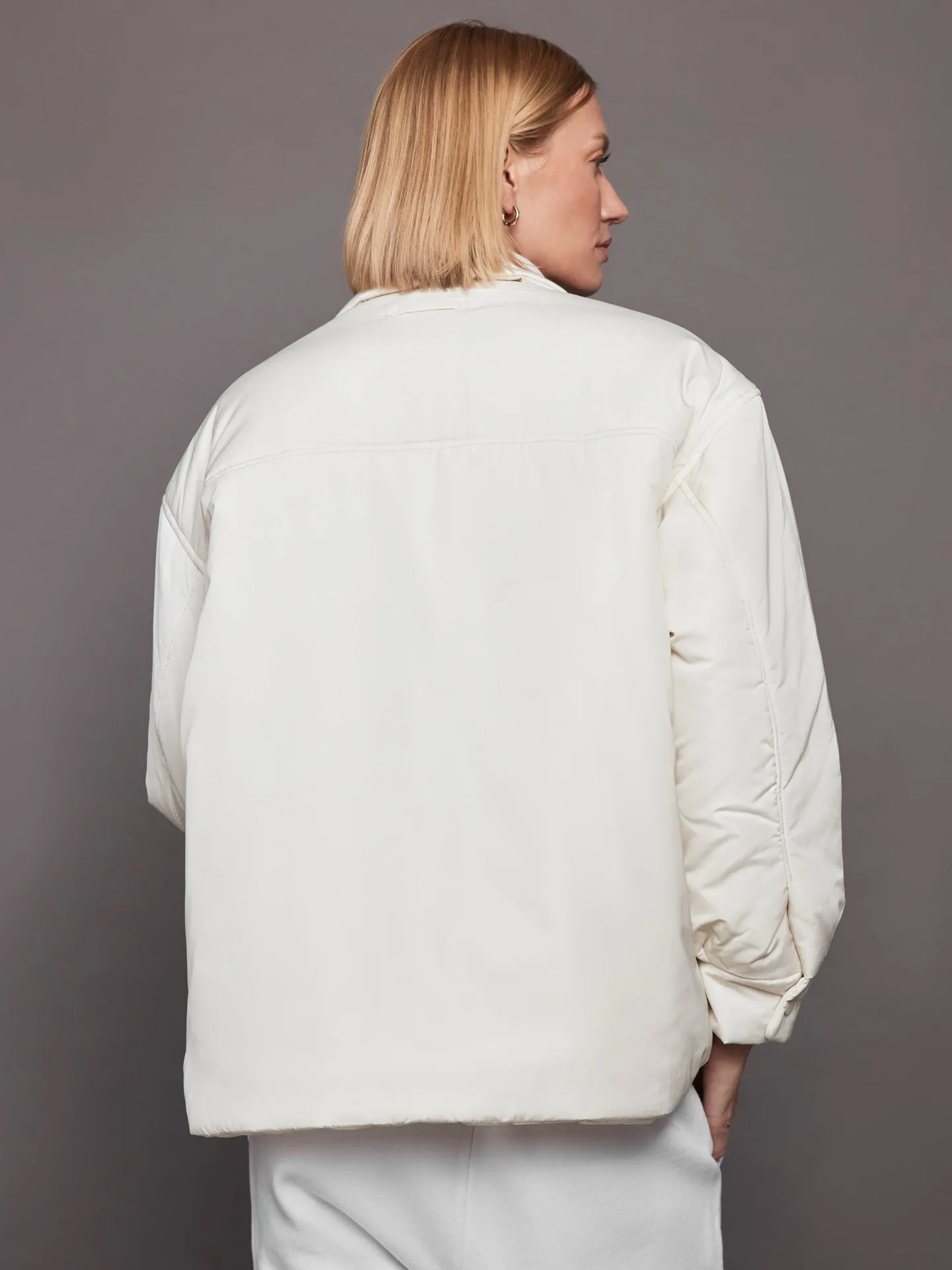 Classic Coaches Jacket - Gardenia