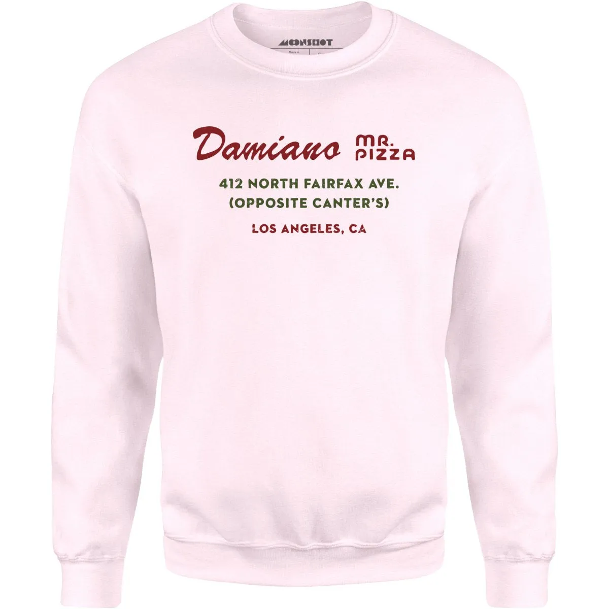 Damiano Mr. Pizza - Los Angeles, CA - Vintage Restaurant - Unisex Sweatshirt