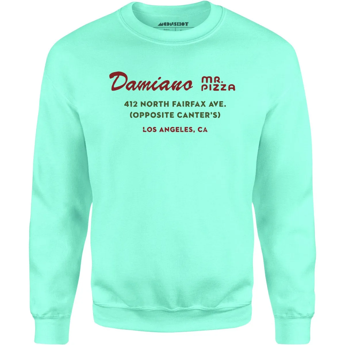 Damiano Mr. Pizza - Los Angeles, CA - Vintage Restaurant - Unisex Sweatshirt