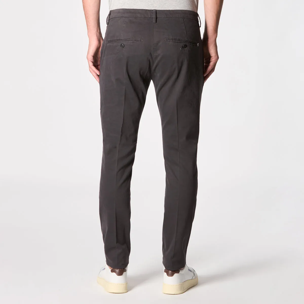 DONDUP TROUSERS UP235 GSE043 PTD 998 LEAD