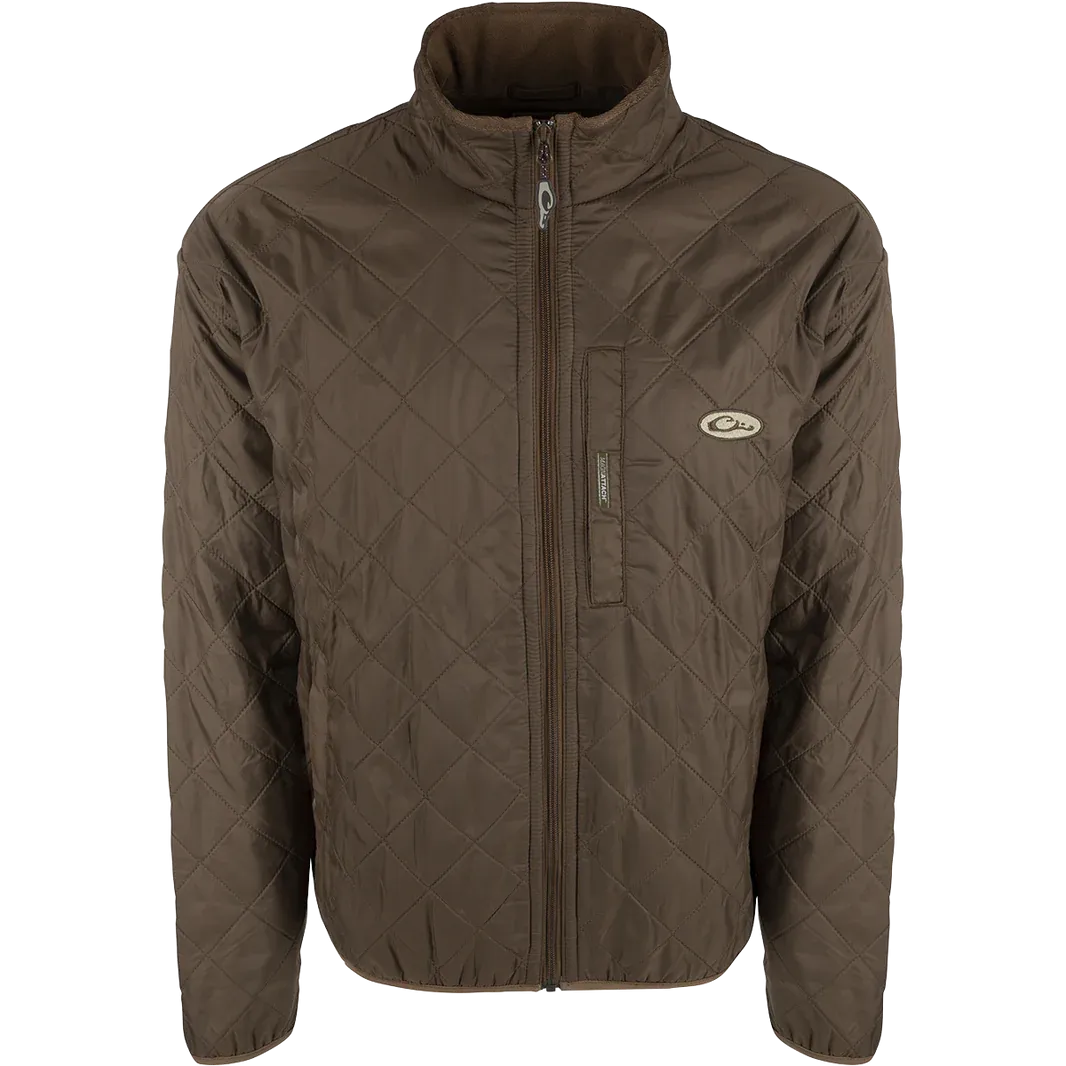 Drake Delta Quilted Fleece Lined Jacket