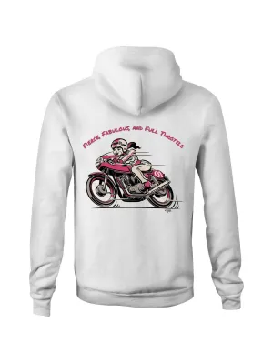 Fierce Fabulous and Full Throttle - Fleecy Womens Hoodie