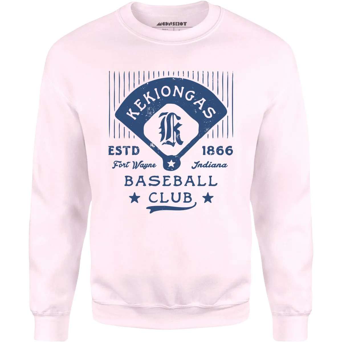 Fort Wayne Kekiongas - Indiana - Vintage Defunct Baseball Teams - Unisex Sweatshirt