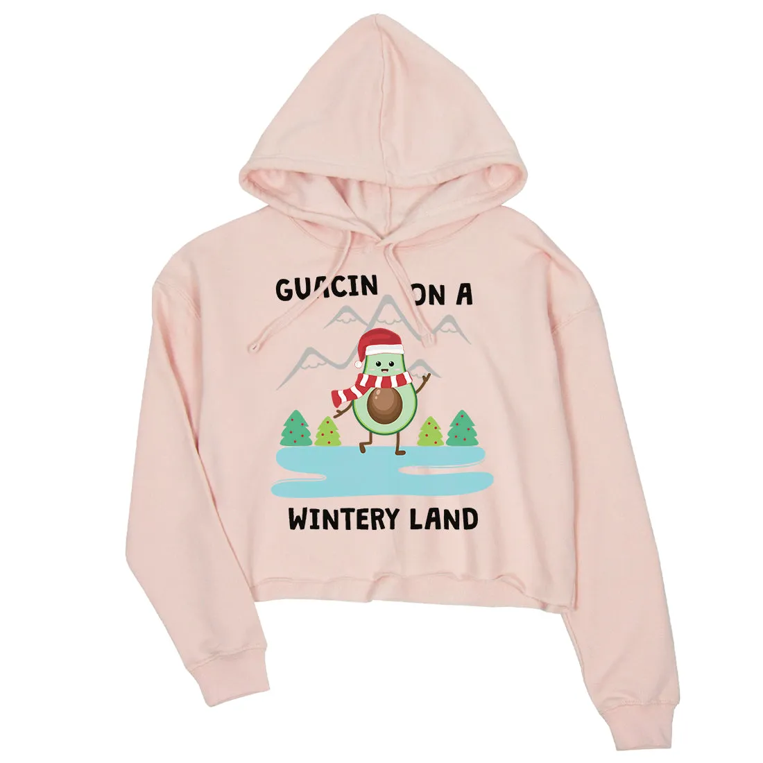 Gaucin Wintery Land Crop Hoodie