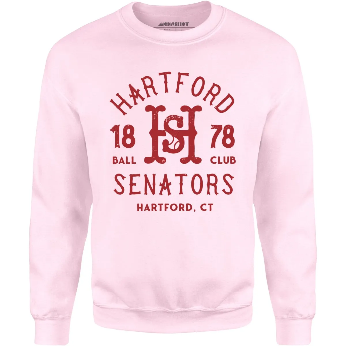 Hartford Senators - Connecticut - Vintage Defunct Baseball Teams - Unisex Sweatshirt