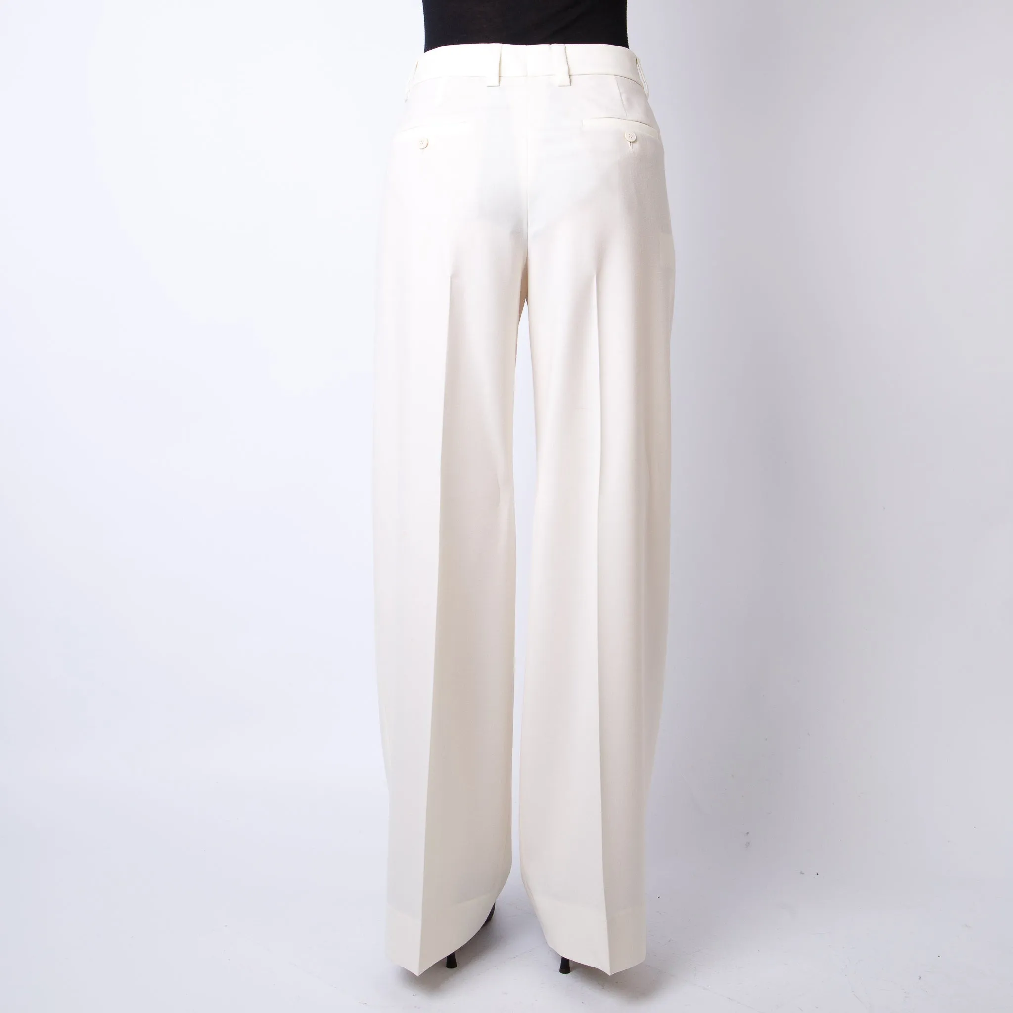 INCOTEX TROUSERS 173874-D1166 010 IVORY