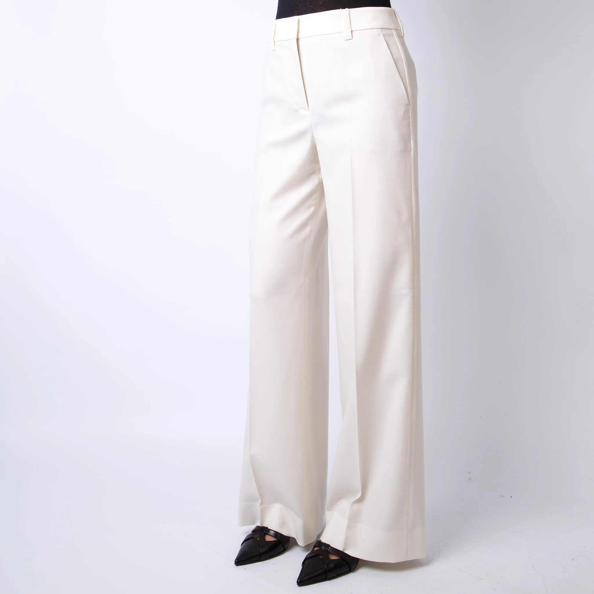 INCOTEX TROUSERS 173874-D1166 010 IVORY