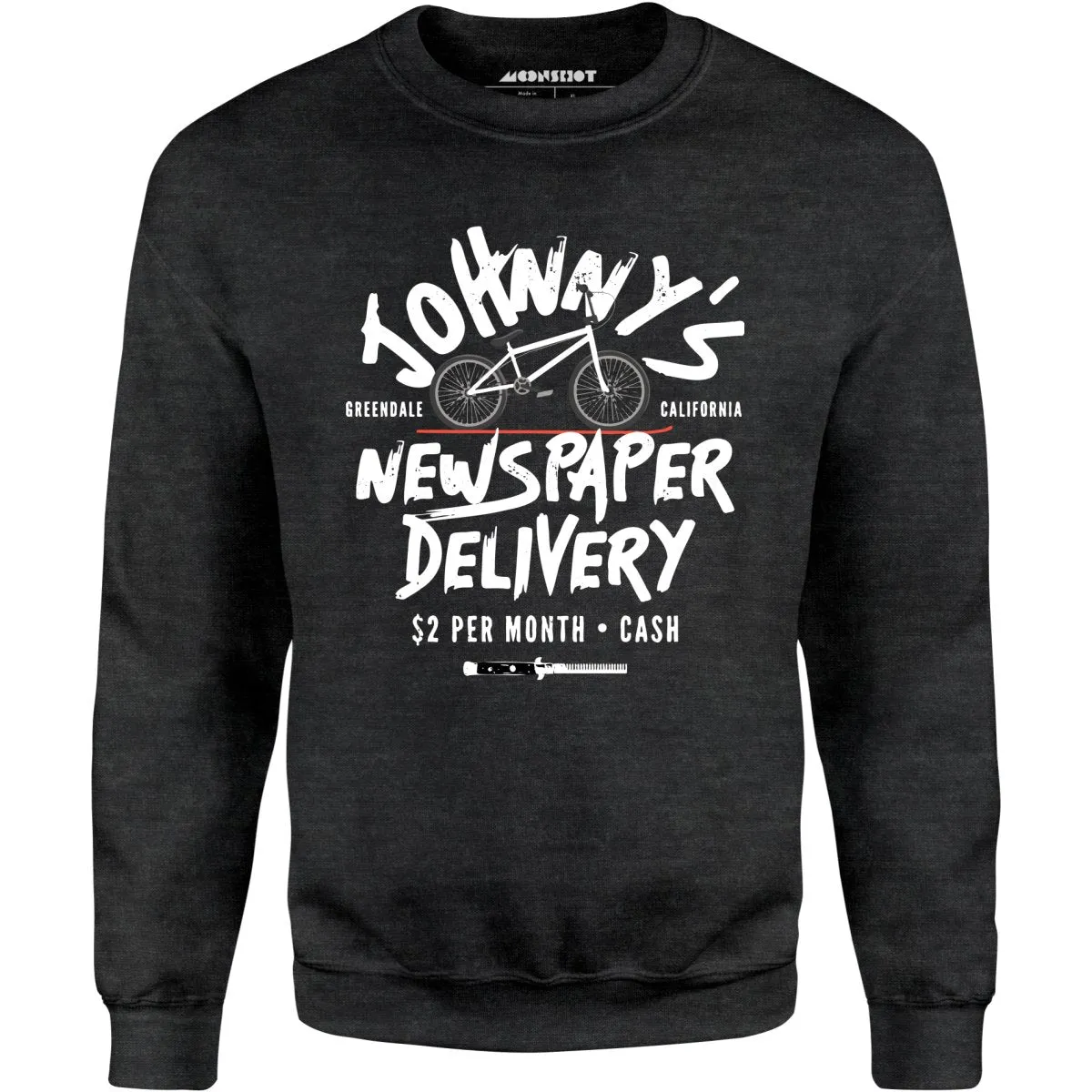 Johnny's Newspaper Delivery - Unisex Sweatshirt