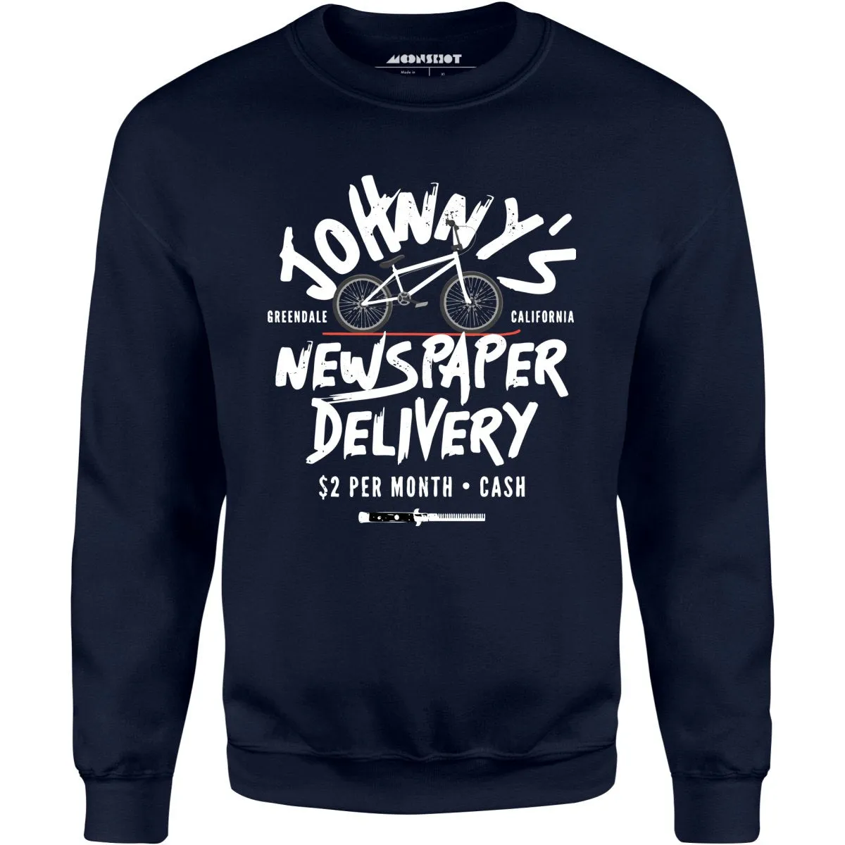 Johnny's Newspaper Delivery - Unisex Sweatshirt