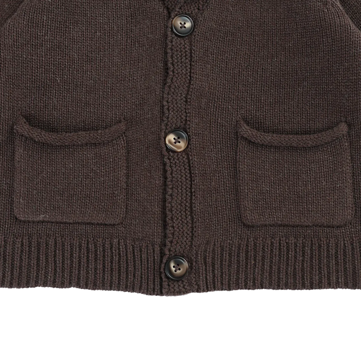 Kicher Cardigan | Dark Brown