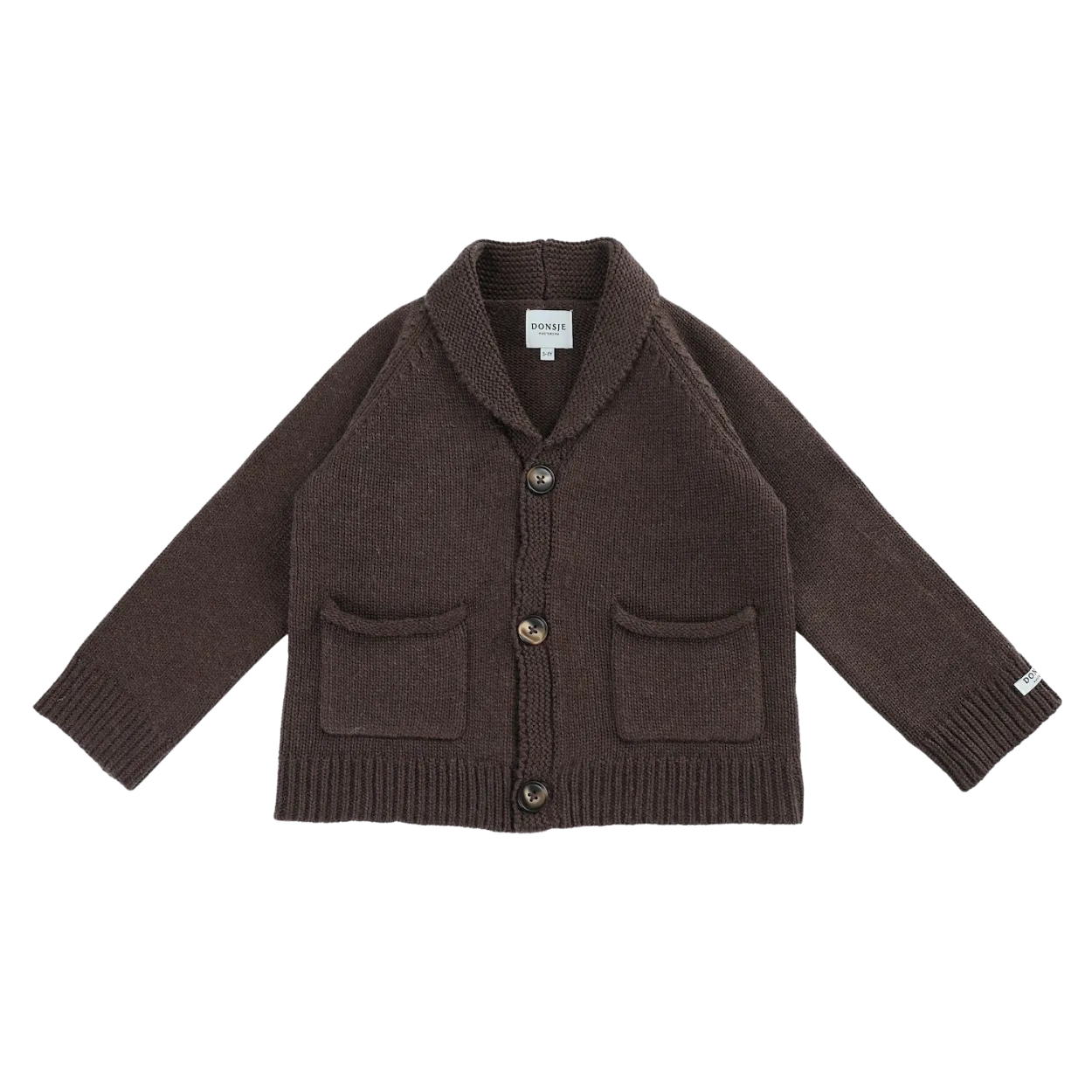 Kicher Cardigan | Dark Brown