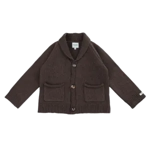 Kicher Cardigan | Dark Brown