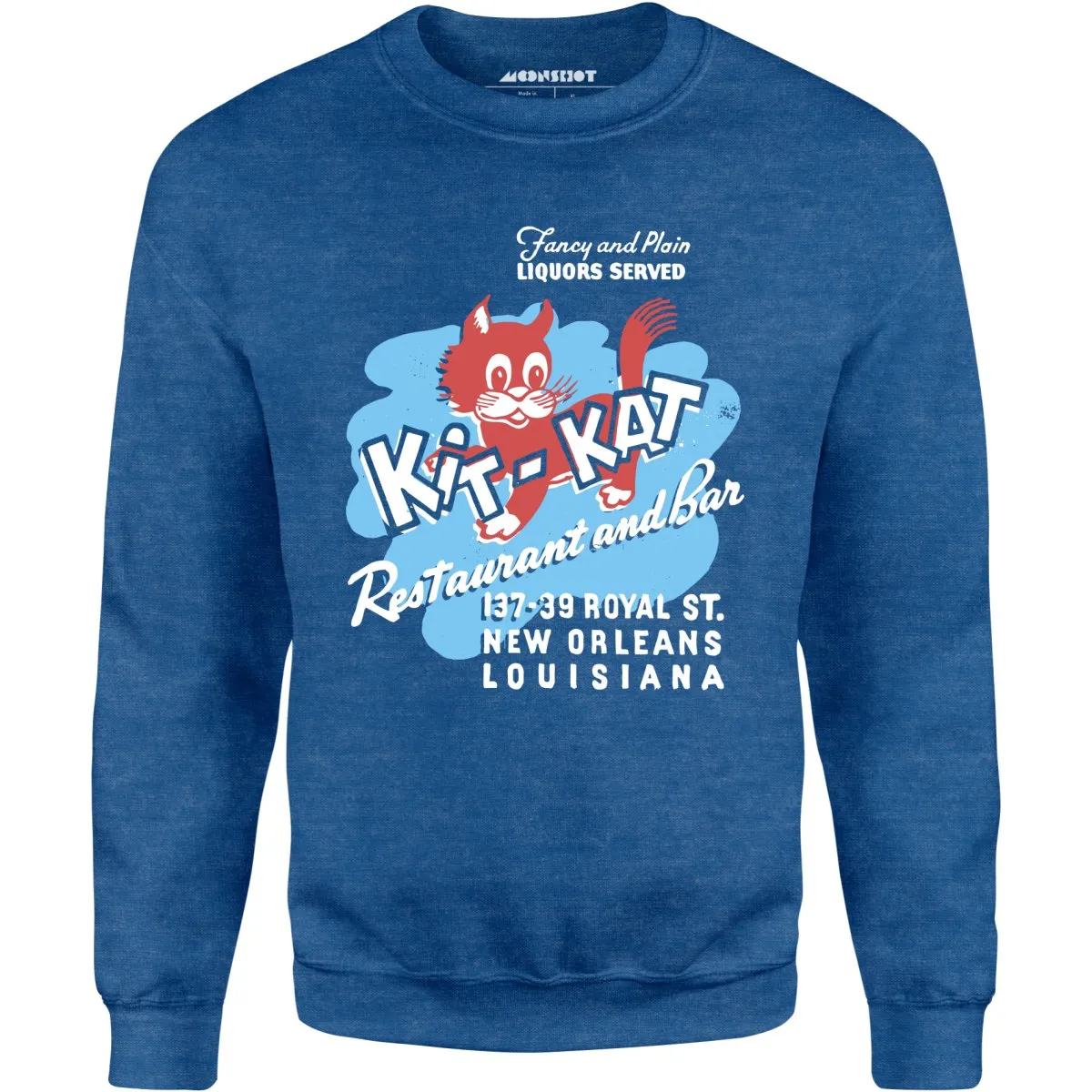 Kit-Kat - New Orleans, LA - Vintage Restaurant - Unisex Sweatshirt