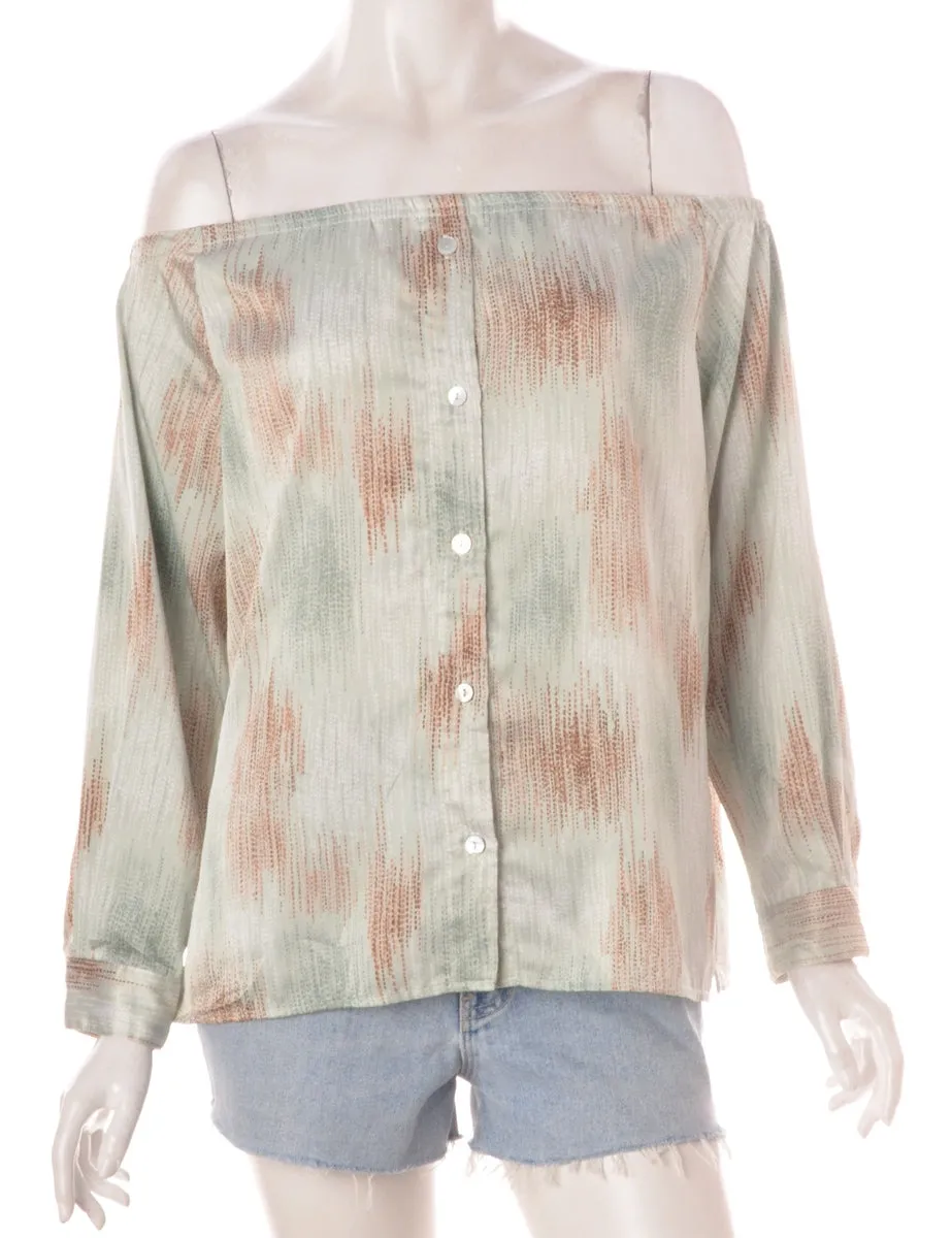 Label Anita Printed off the Shoulder Blouse