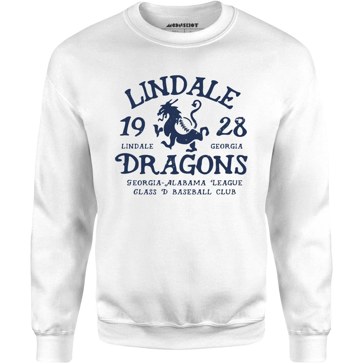 Lindale Dragons - Georgia - Vintage Defunct Baseball Teams - Unisex Sweatshirt