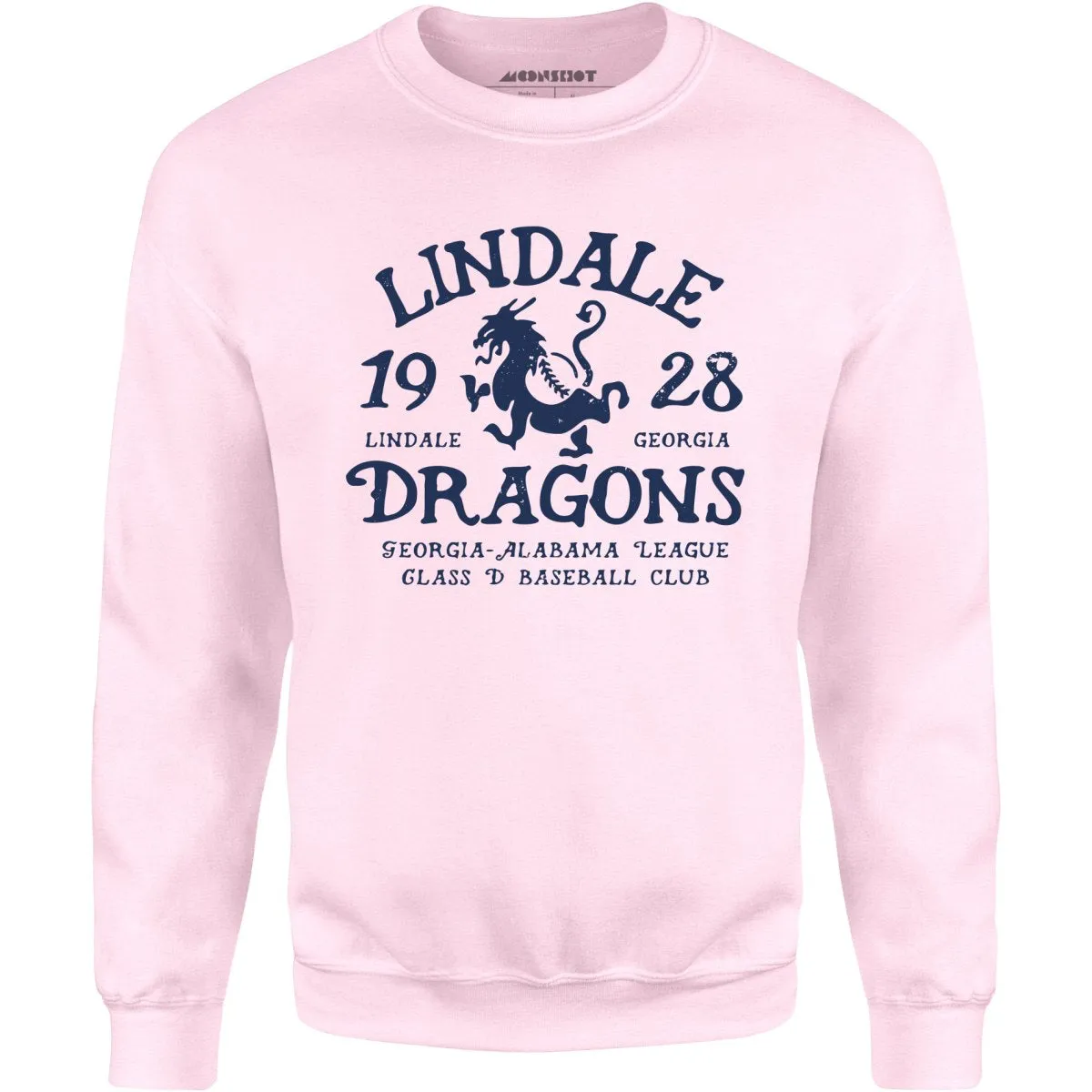 Lindale Dragons - Georgia - Vintage Defunct Baseball Teams - Unisex Sweatshirt