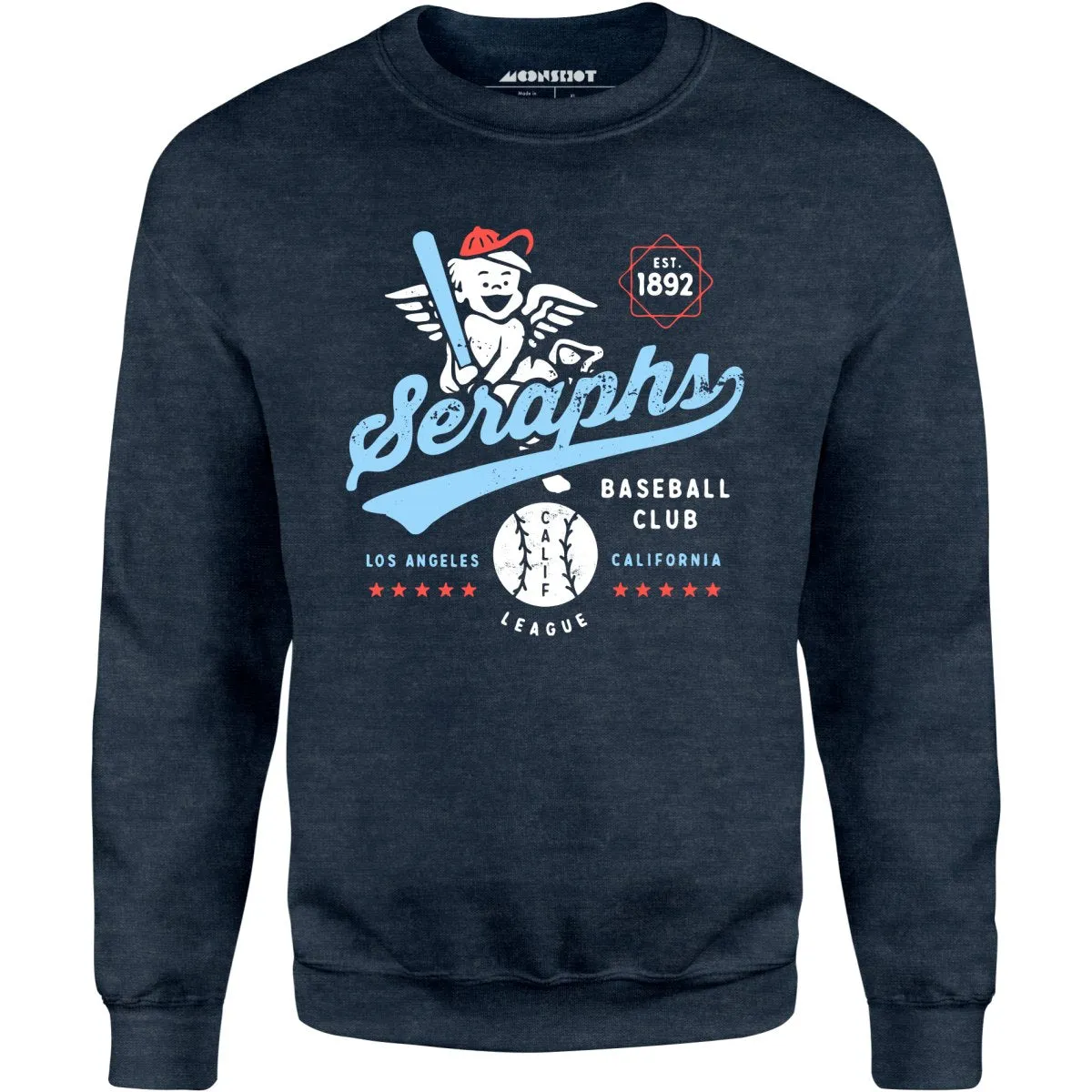 Los Angeles Seraphs - California - Vintage Defunct Baseball Teams - Unisex Sweatshirt