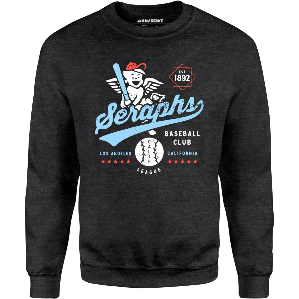 Los Angeles Seraphs - California - Vintage Defunct Baseball Teams - Unisex Sweatshirt