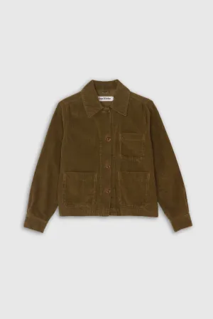 Navarre Corduroy Jacket | Moss Green