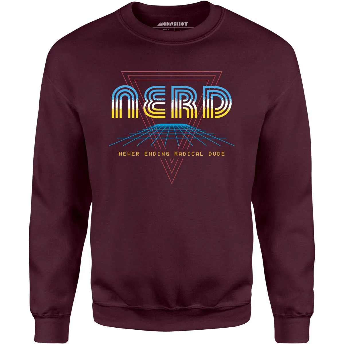 Nerd Never Ending Radical Dude - Unisex Sweatshirt