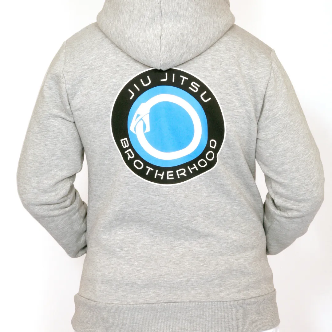 'Open Source Jiu Jitsu' Hoodie (Grey)