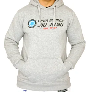 'Open Source Jiu Jitsu' Hoodie (Grey)