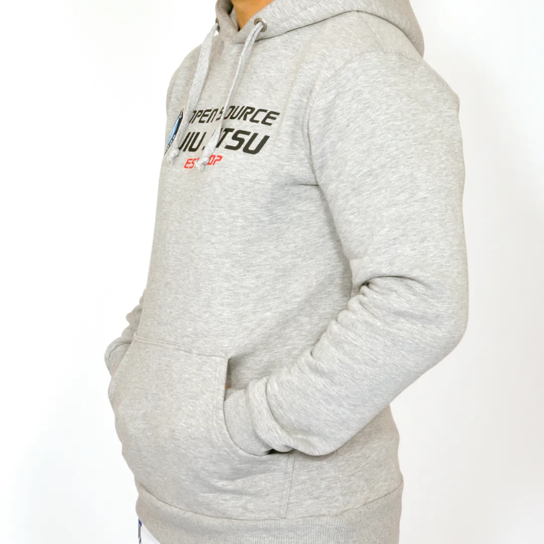 'Open Source Jiu Jitsu' Hoodie (Grey)