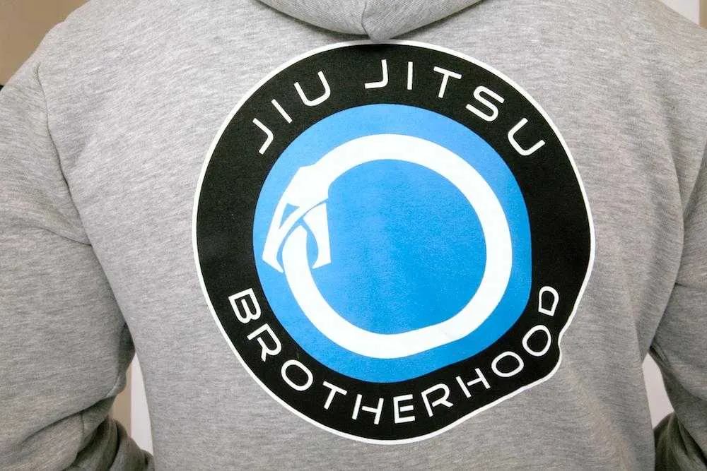 'Open Source Jiu Jitsu' Hoodie (Grey)