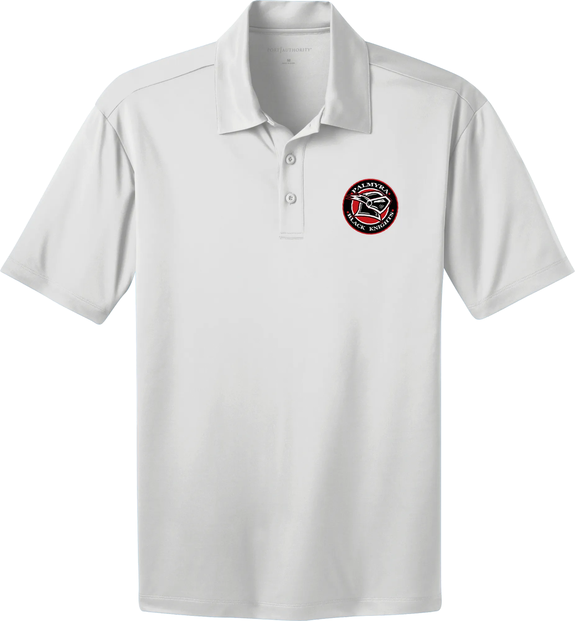 Palmyra Black Knights Adult Silk Touch Performance Polo