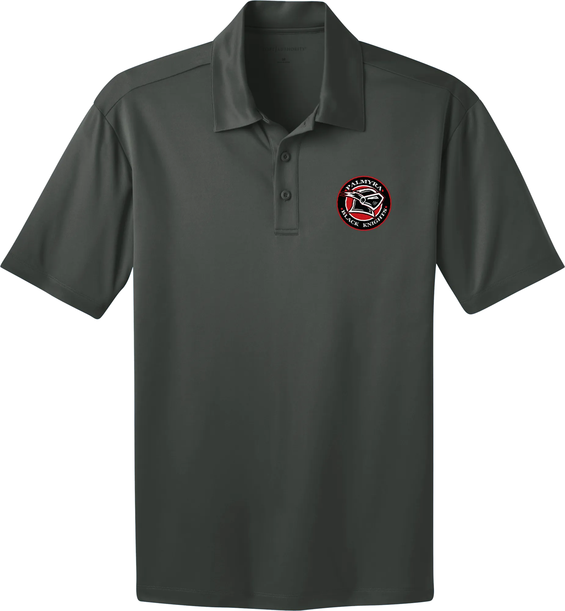 Palmyra Black Knights Adult Silk Touch Performance Polo