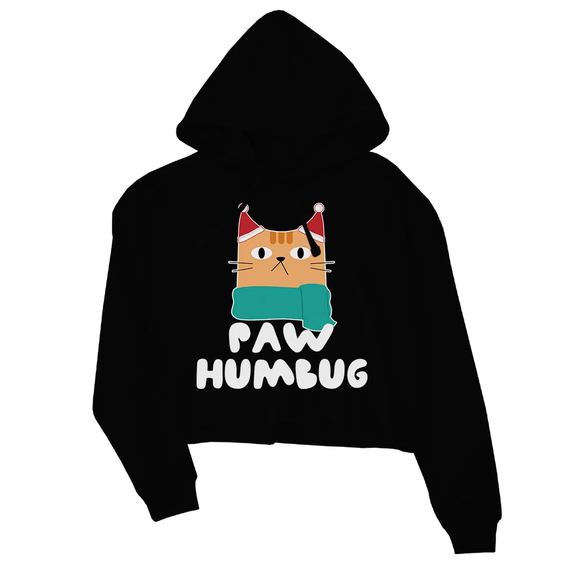 Paw Humbug Crop Hoodie