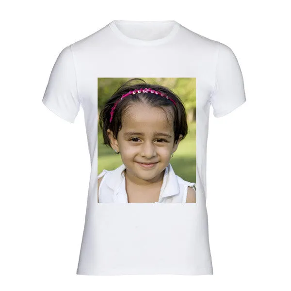 Personalized White T-Shirts | Custom Logo & Text Printing