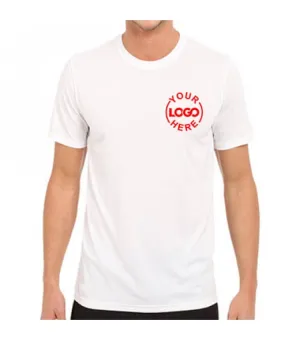 Personalized White T-Shirts | Custom Logo & Text Printing