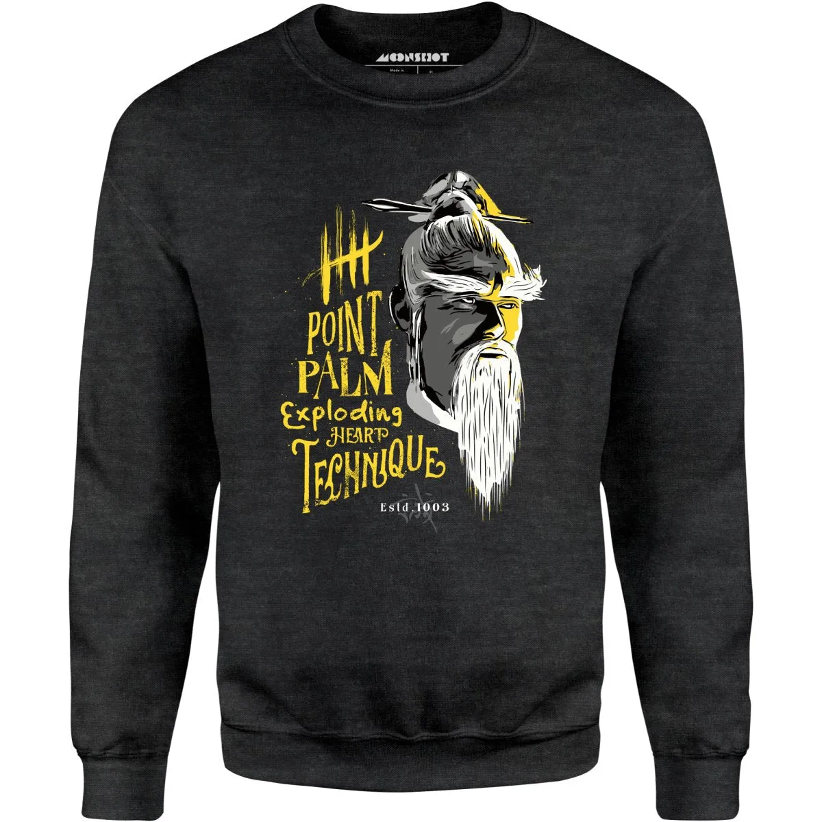 Point Palm Exploding Heart Technique - Unisex Sweatshirt