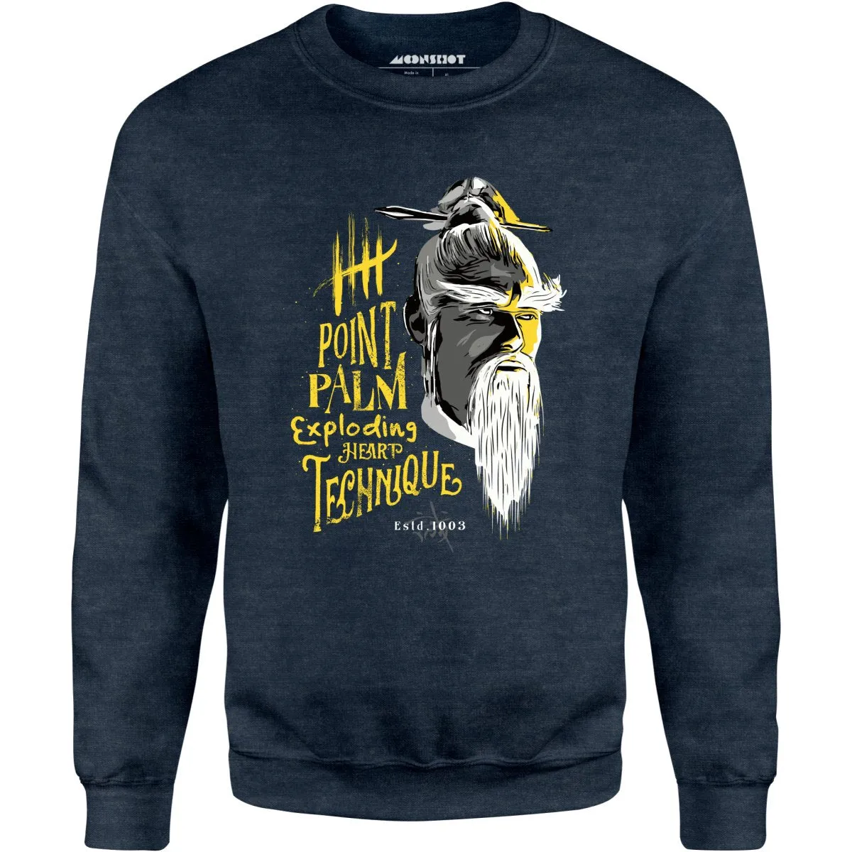 Point Palm Exploding Heart Technique - Unisex Sweatshirt