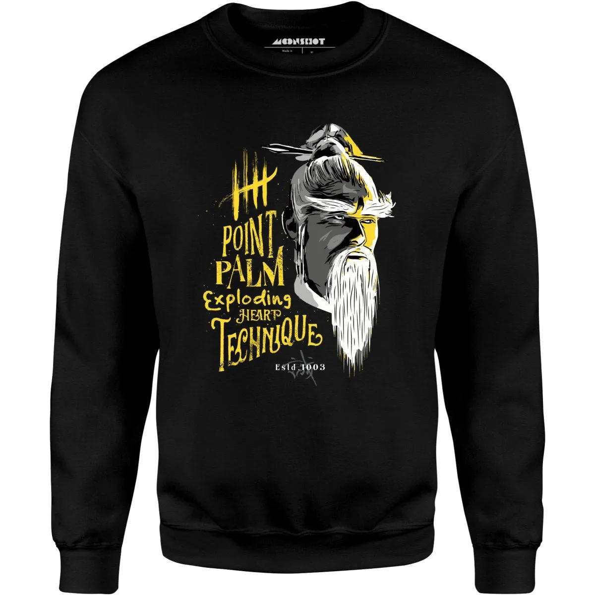 Point Palm Exploding Heart Technique - Unisex Sweatshirt