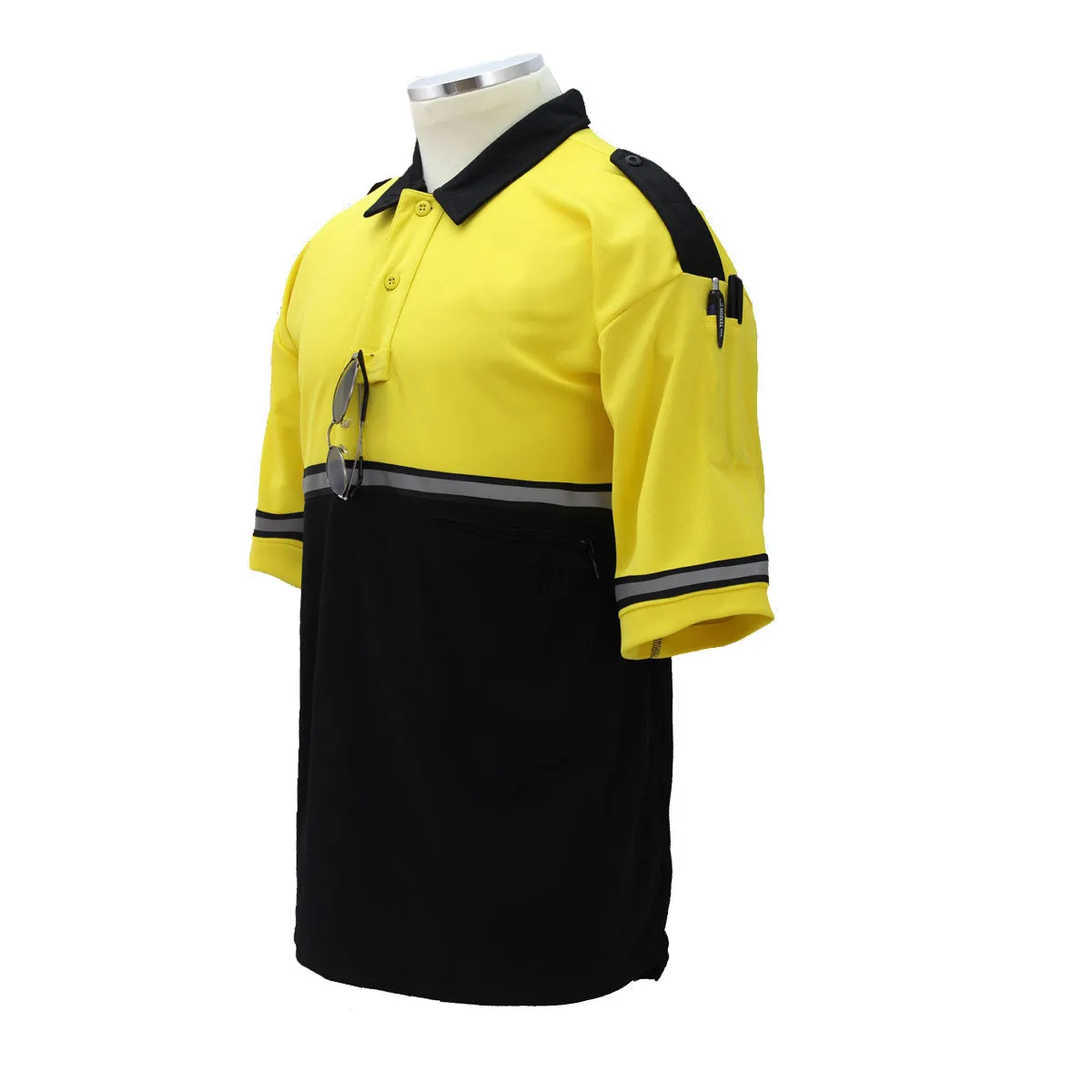 Poly Cotton Two Tone Bike Patrol Polos