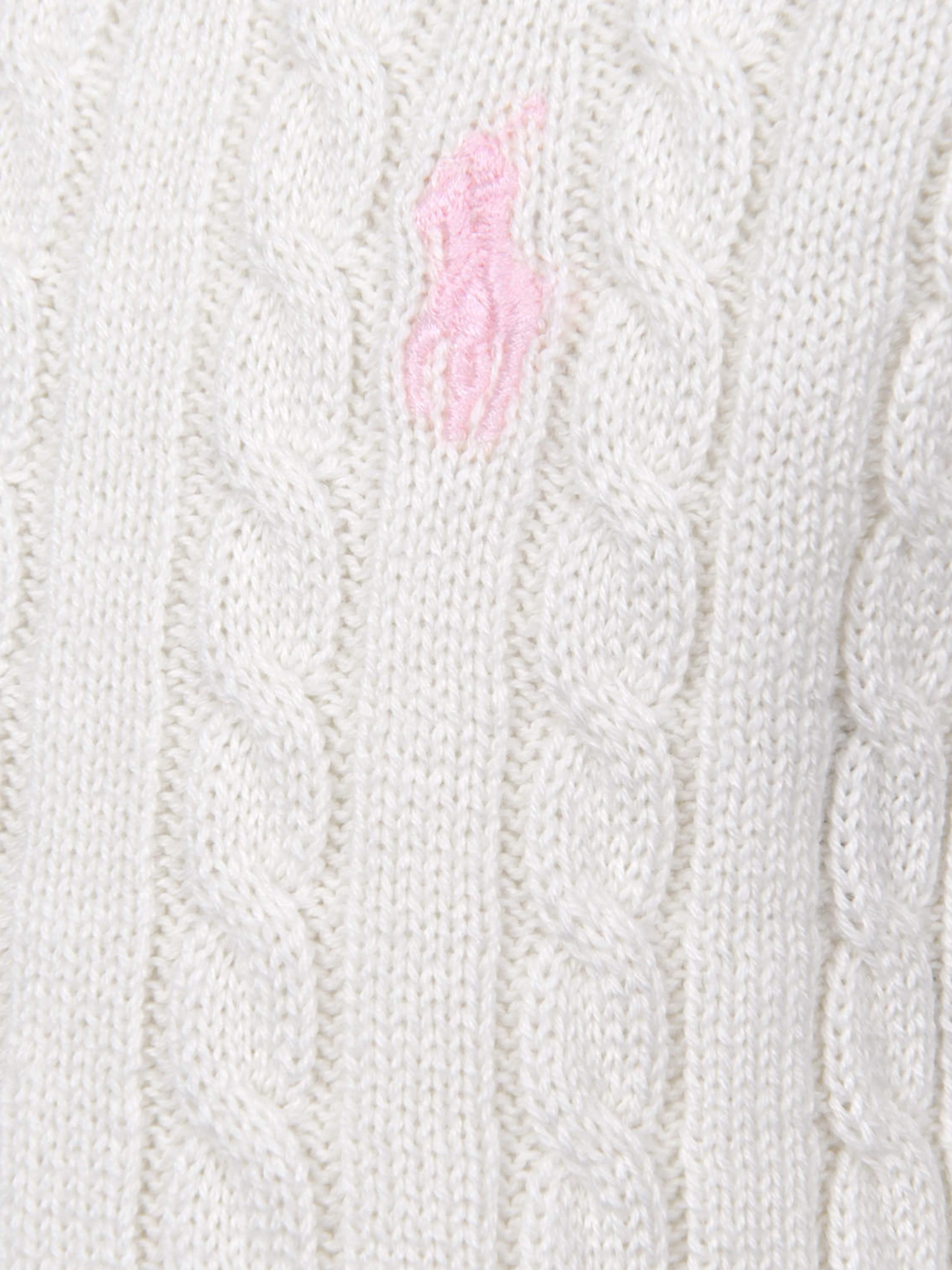 Ralph Lauren Baby Girls Cable Knit Cardigan