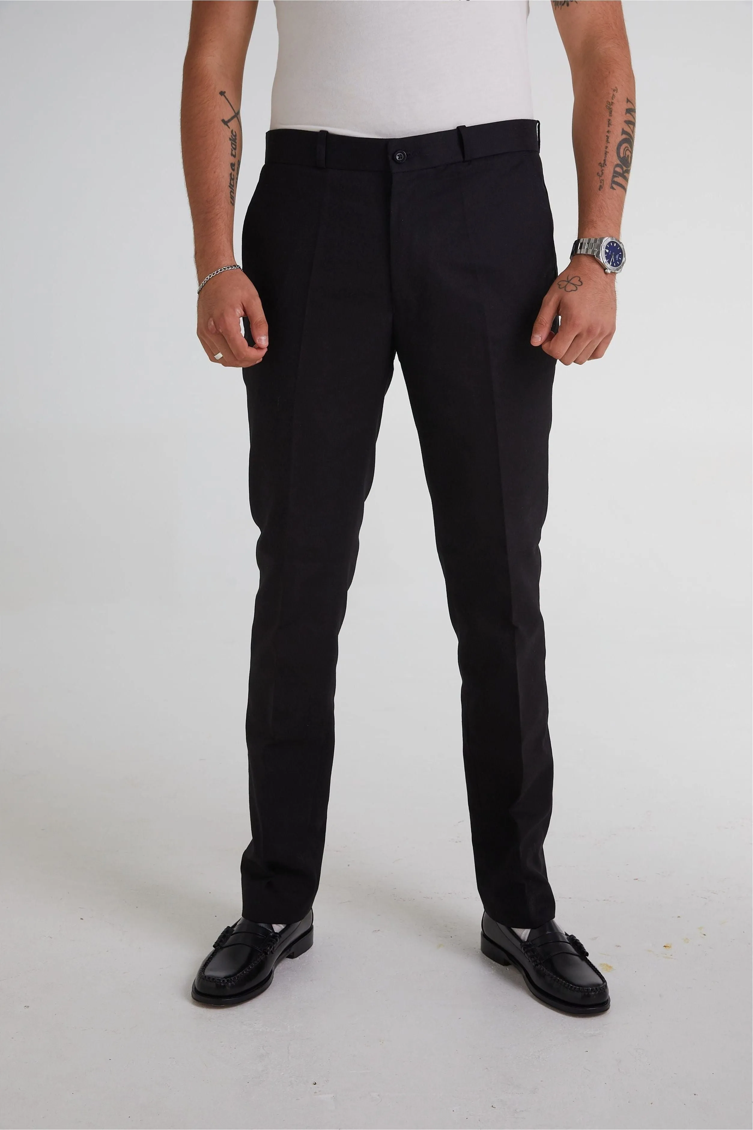 Relco - Sta Press Black - Trousers