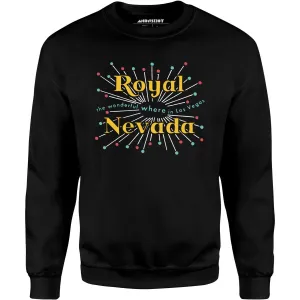 Royal Nevada - Vintage Las Vegas - Unisex Sweatshirt