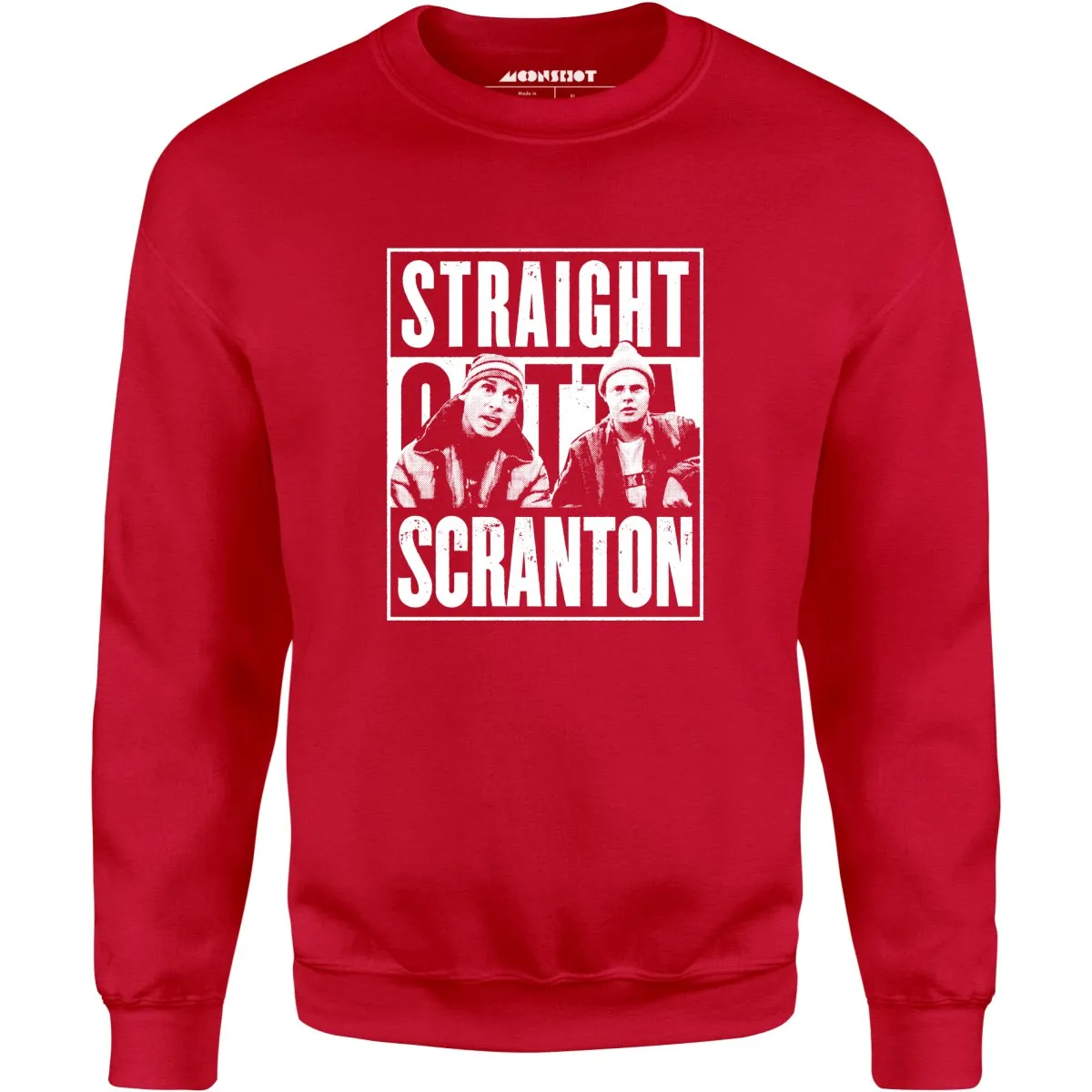 Straight Outta Scranton - Lazy Scranton - Unisex Sweatshirt