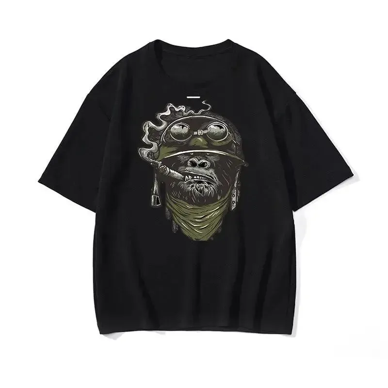 T-shirt moto Gorilla biker